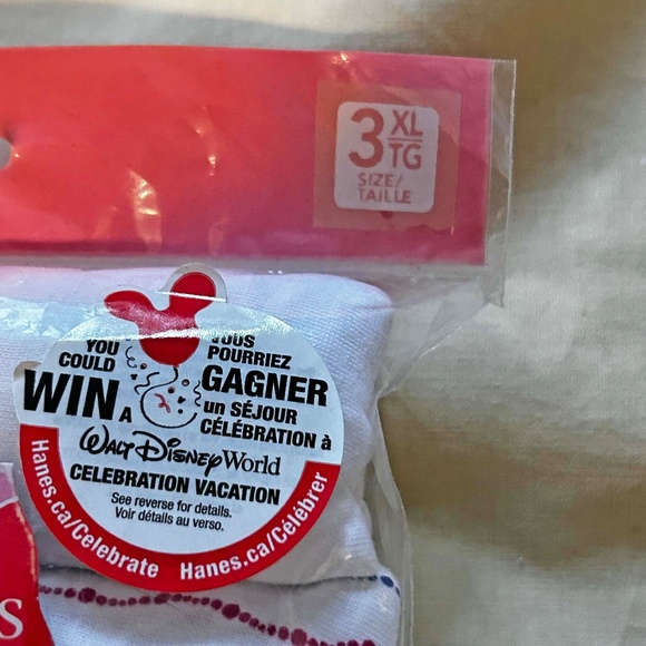 6 LOW RISE BRIEFS, 100% COTTON 6 COLOURS, SIZE 3X, HANES, IN ORIGINAL BAG, SEALE - Picture 6 of 6